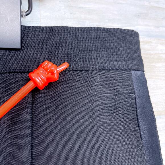 Jos A Bank Notch Collar Tuxedo Suit Black Mens 44R Jacket 40x31 Pleated Pants - Picture 11 of 15